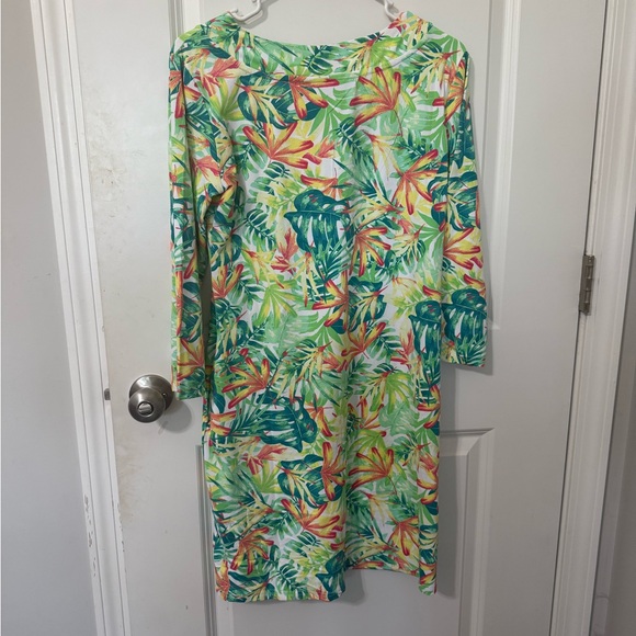Banana Boat Dress SPF50 medium 3/4 sleeve NEW - Picture 3 of 7